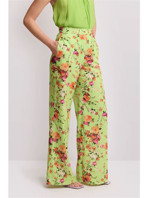 Pantaloni con stampa floreale - Pantalone DEVDAS KOCCA | DEVDAS/F3068